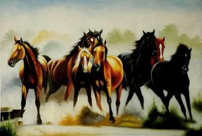 unknow artist Horses 045 oil painting picture